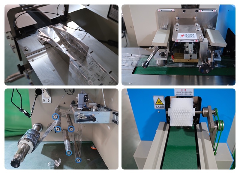 KD-260下走膜枕式包裝機(jī)-皮帶機(jī)機(jī)械細(xì)節(jié)