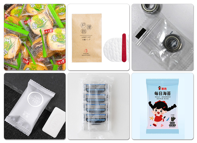 KD-260上走紙料勾枕式包裝機(jī)樣品