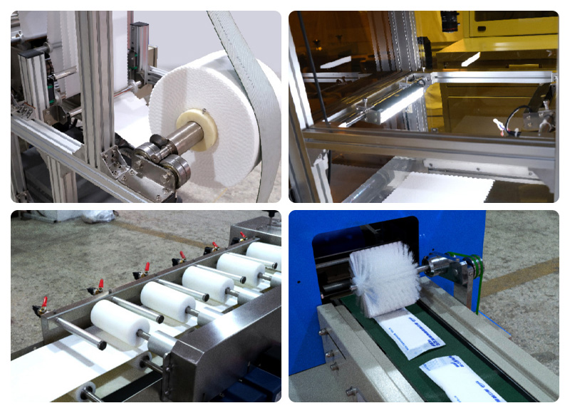 濕毛巾折疊包裝（帶視覺檢測）機(jī)械細(xì)節(jié)